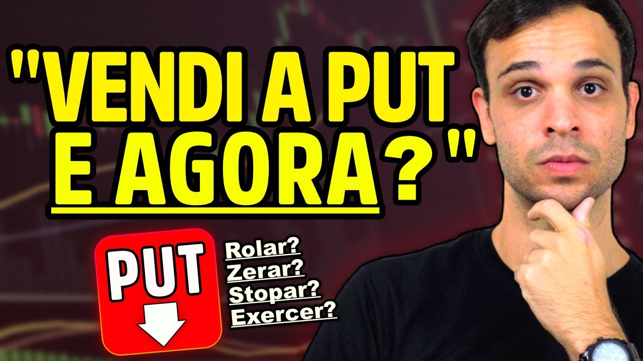 Manejo correto na VENDA DE PUT | Como fazer Rolagem de Opçōes [TODOS CENÁRIOS]
