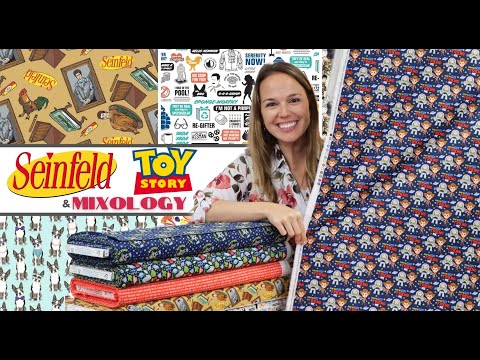 New Fabric Video #81: Seinfeld, Toy Story, Mixology, and More!