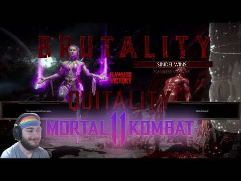 Forfeit's and Rage Quit's!! Mortal Kombat 11 #Sindel Matches #57