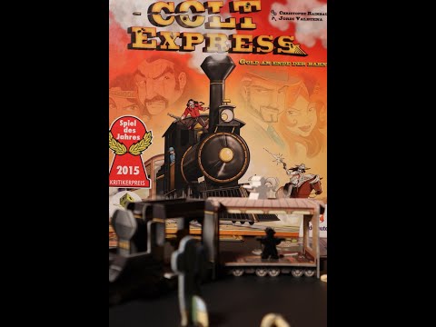 Spielgetuschel Review#2 - Brettspiel - Colt Express
