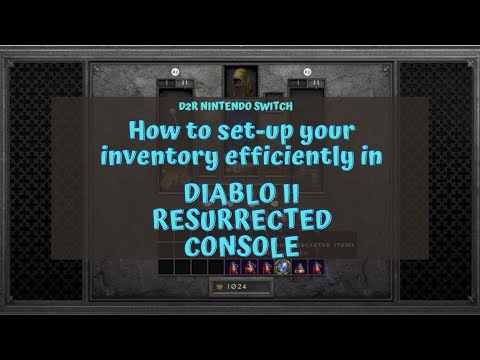 D2R: Best Inventory set-up for Diablo II Resurrected Console