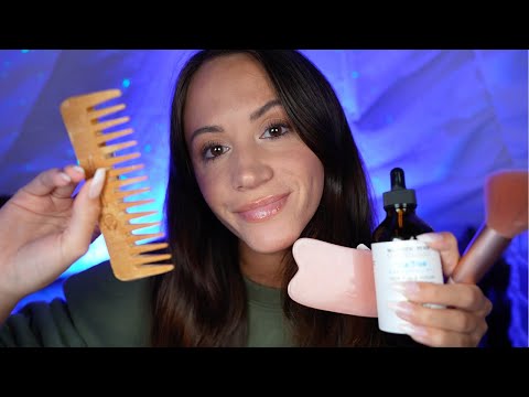 ASMR 4 Hours Of Personal Attention Compilation (skincare, makeup, hairplay, & more)