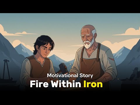 Fire Within Iron | Strength Through Trials | 2D Animated Perseverance Story