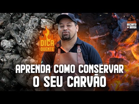Dica Quente🔥Aprenda como conservar o Carvão🤔♨