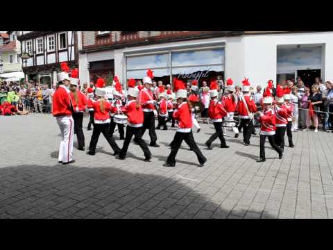 Spielmannszug Werratal e.V. Eschwege - Eschwege Obermarkt Teil 1