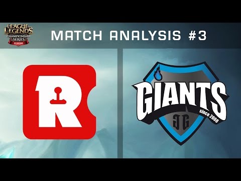 League of Legends Analysis - Reason Gaming vs. Giants - Game 3 - EU LCS Expansion Tournament