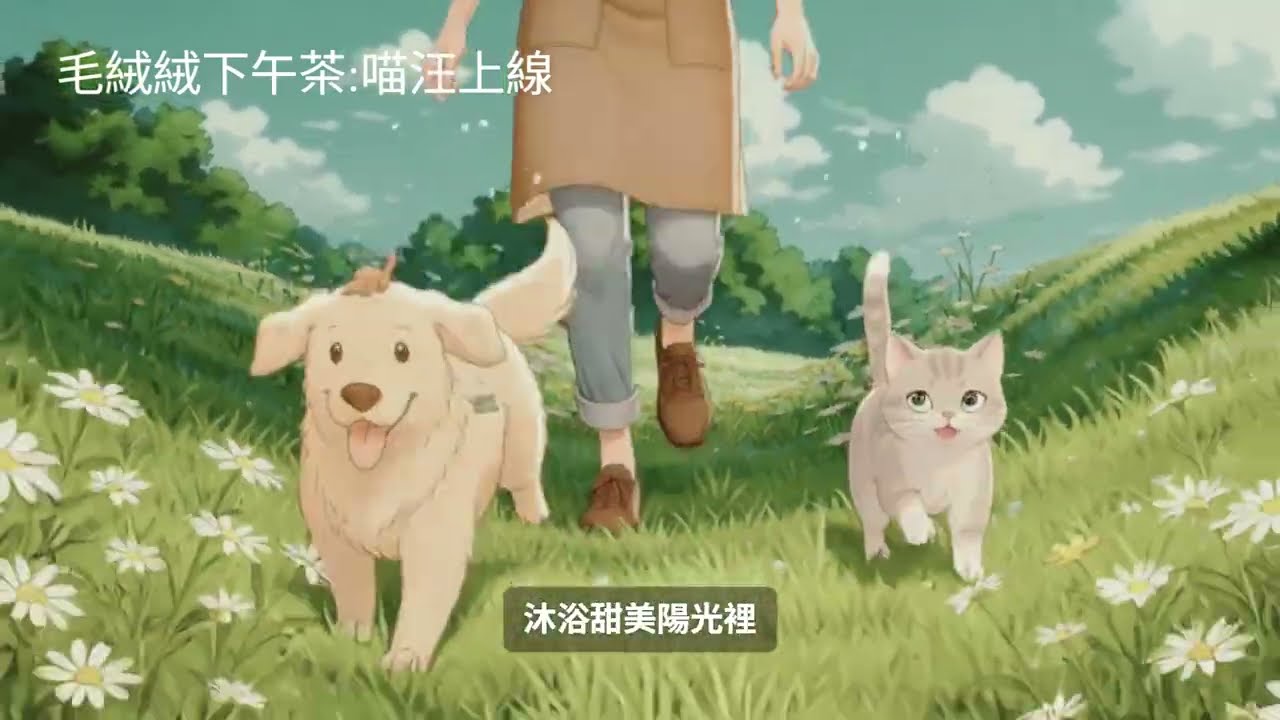 FLUFFY TEA TIME: MEOW & WOOF GO LIVE