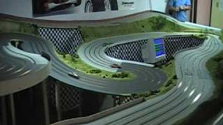 slot car crashes and racing nascar