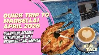 A Pregnant Getaway to Marbella 🌴🤰🏼 | Luxury Hotel, Work & Life Behind the Scenes