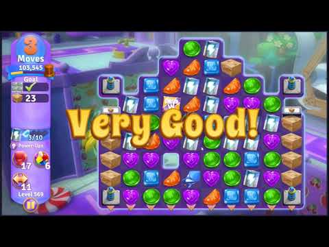 Wonka's World of Candy Level 569 - NO BOOSTERS + FULL STORY 🍫 | SKILLGAMING ✔️