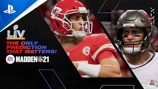 PlayStation Madden NFL 21 - Super Bowl LV Prognose (ft. The Spokesplayer) | PS5, PS4 anuncio