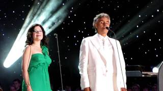Andrea Bocelli and Ana Maria Martinez - TIME TO SAY GOODBYE - LIVE in Central Park, NY 2011