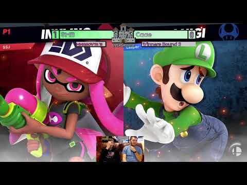miniGROWTH XVI SSBU: SMB (Luigi) VS Cage (Inkling) Smash Ultimate Winners Round 3