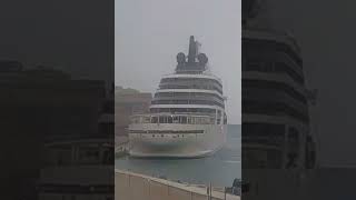 MV Four seasons 1 in Valletta #newship #luxuryyacht #luxurycruiseship #vallettamalta