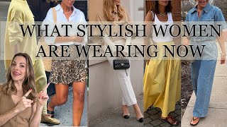 What Stylish Women are Wearing Right Now