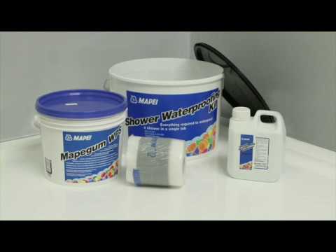 Mapei Shower Waterproofing Kit