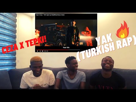 NIGERIANS REACTING TO TEPKI AND CEZA | "Yak" | Türkçe rap reaksiyon | (Türkçe altyazı)