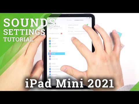 How to Find & Manage Sound Settings on iPad mini (2021) - Enter Sounds Panel