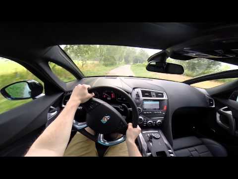 DS 5 Hybrid 4X4 2015 diesel 200BHP POV test drive GoPro