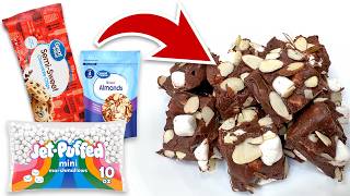 How To Make Rocky Road Fudge With Just 4 Ingredients!