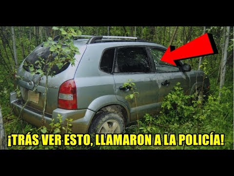 Chicos encuentran un coche abandonado en el bosque – tras un rápido vistazo ven que algo va muy mal Video