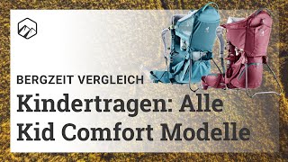 Deuter Kindertragen: Alle Kid Comfort Modelle im Vergleich | Bergzeit
