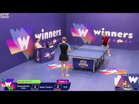 WINners CUP table 2  05.02   Palazhchenko Iuliia - Gasiul Tatiana  20:00