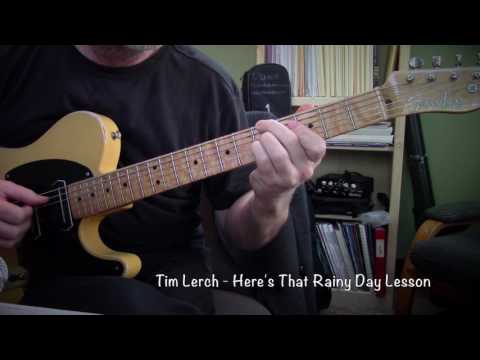 Tim Lerch - Here's That Rainy Day Solo Guitar Lesson