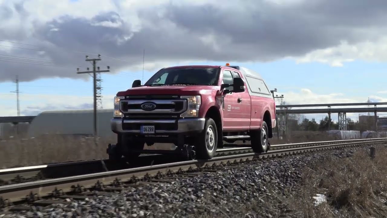 Легковая машина на перегоне Маарду-Мууга / HR-car between Maardu and Muuga