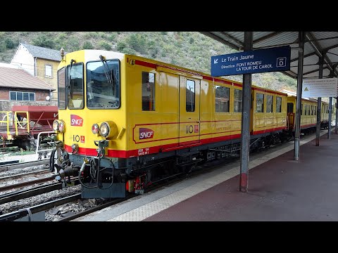 Le Petit Train Jaune (The Little Yellow Train) & Villefranche-de-Conflent (France)