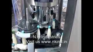 Automatic Pick And Place Snap Fit Type Capping Machine