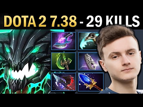 Outworld Destroyer Gameplay Miracle with 29 Kills and Vyse - TI14