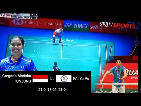 DAIHATSU YONEX Japan Open 2022:  Gregoria Mariska Tunjung vs Pai Yu Po