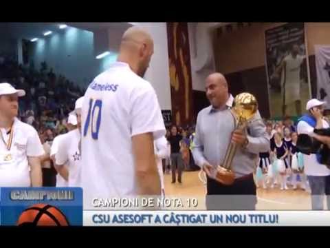 Emisiunea Campionii - CSU Asesoft a castigat titlul 10