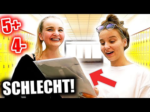 Das SCHLECHTE ZEUGNIS meiner Schwester !😨 - Celina