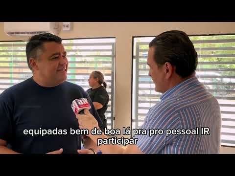 Junior do posto fala sobre MT 100 e potencial ecológico e turístico de Novo Santo Antônio .