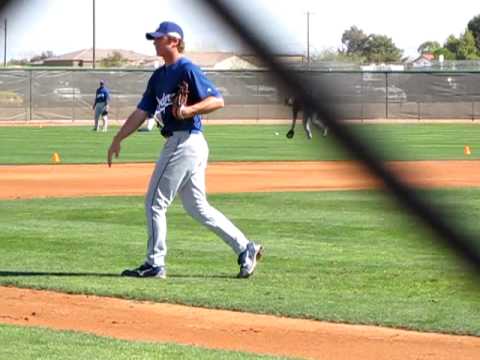 Ethan Martin (pitcher's fielding practice)