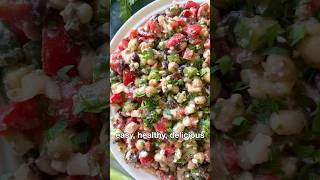 Dense Bean Salad (High Protein)