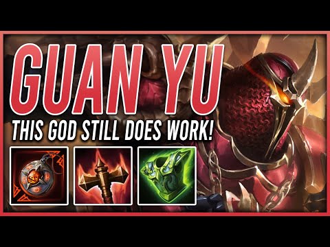 GUAN YU SIGIL BUILD WITH TRANSCENDENCE?! - Solo Ranked Conquest Season X #smite #smiteseason10