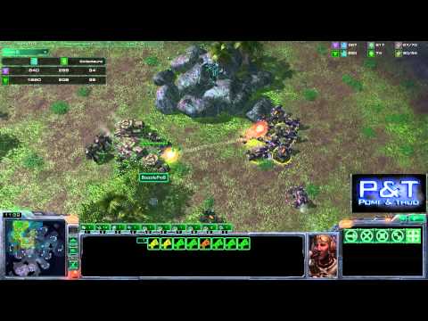 (HD316) TSLRain vs GGlastshadow -TvT- Starcraft 2 Replay [FR]