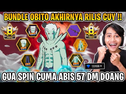 I SWEAR I ONLY Spent 57 DMs for this OBITO BUNDLE 🤣 THIS IS A RICH TRICK!!