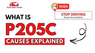 OBD Code p205c Guide to Repair