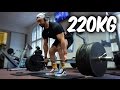 220kg RPE DEADLIFTS | AUTOREGULATION ★ FearTheFATSU #14
