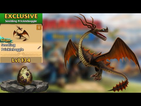 Seedling Prickleboggle Max Level 134 Titan Mode - Dragons:Rise of Berk
