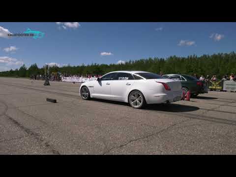 Ragnar Lall - Jaguar XJL vs Christopher Kerner - Audi A4. Drag race @ RaceWars2019