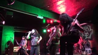 Municipal Waste - Black Ice/President/Answer/Terror Shark @ Cathouse Glasgow Scotland 13/6/2016