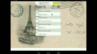 DEMO APPLICATION CODE POSTAL FRANCAIS