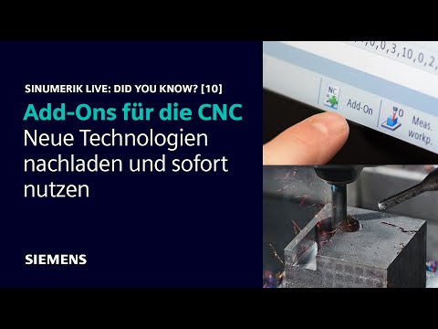 SMTE erklärt: Trochoidales Fräsen als Add-On sofort nutzen | SINUMERIK Live: Did You Know? [10]