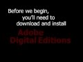 How To Upload Academic EBooks To Your Nook