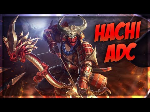 Smite: S4 - Diamond Ranked Conquest - Hachiman ADC